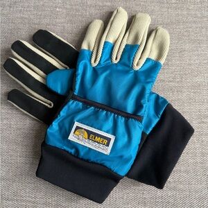 Elmer Blue and Black Men's Gloves